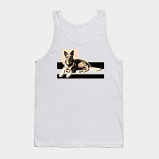 German Shepherd Dog Tank Top